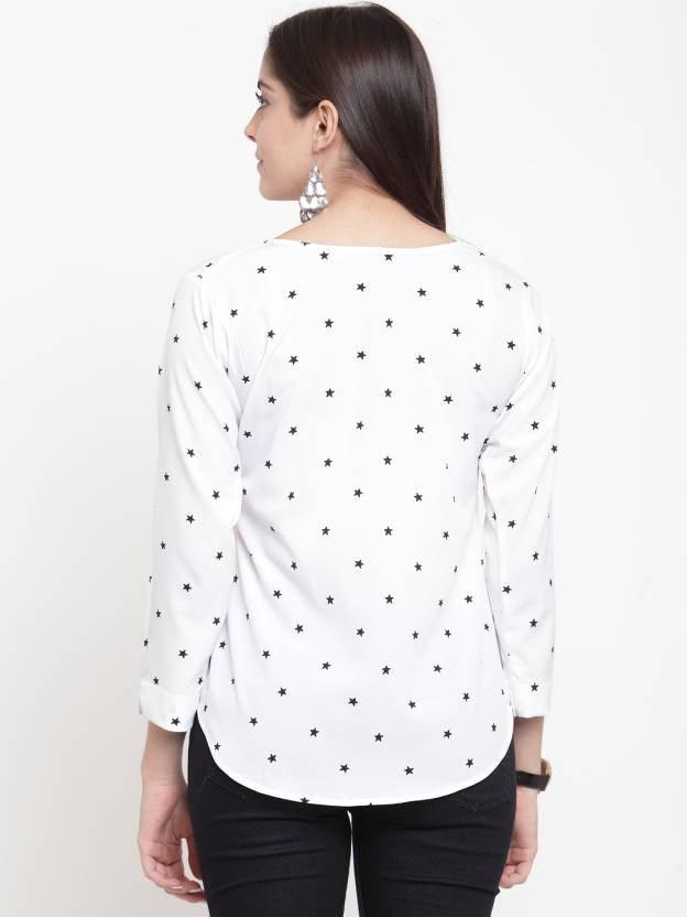 WOMEN Print Crepe Top ROOPWATI FASHION